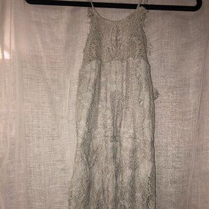 Free People She's Got It Lace Mini Dress
